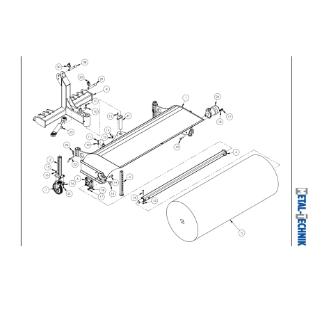 Części zamienne - Odmiatarka OD